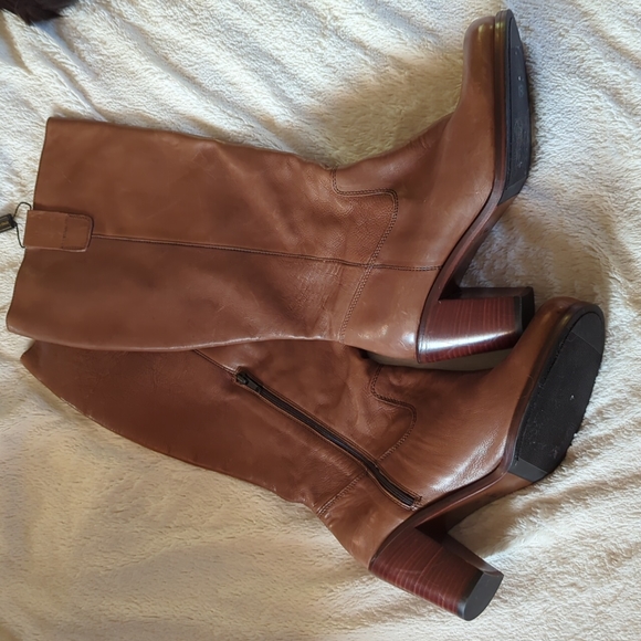 Romeos Vero Couio sz 40 (10) women's handmade leather boots in tan Nwt - Picture 2 of 5